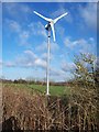 Wind turbine near Nash Barn