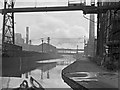 Shelton steelworks by canal, 1961 (a)