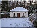 Snow-bound cottage, Omagh