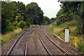 The Swindon - Gloucester line at Ebley