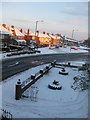 Approach to Number One roundabout, Consett