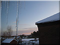 Wintry view to Balmoral Grove, Consett