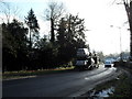 Car transporter on the A281