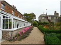 Glasshouse and gardens, Walmer Castle