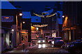 Commercial Street, Lerwick, at Christmas