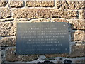 Plaque on the Wall of the Ship Inn, Mousehole