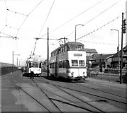 SD3039 : Trams at Bispham by Dr Neil Clifton