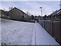 Snow at Weirs Row, Dromore