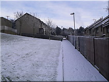 J2053 : Snow at Weirs Row, Dromore by Dean Molyneaux