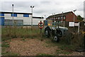 Abandoned tractor, Winterton