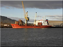 J3576 : The Soyana docked in Belfast by HENRY CLARK