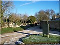 Driveway to Manor Farm