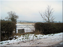 SP8117 : Field entrance off New Road by John Firth