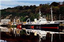 S6012 : Waterford - River Suir - Ships docked along north side by Joseph Mischyshyn