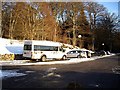 Car park at Inchmarlo House