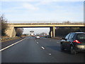 M69 Motorway - Road Overbridge Near Burton Fields