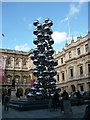TQ2980 : Anish Kapoor sculpture in courtyard of Royal Academy of Arts by John Goldsmith