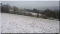 Lodge Hillside in the Snow