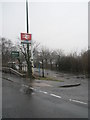 Sign for Arundel Station at the junction with The Causeway