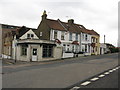 Shops and houses on Park Road, Ramsgate