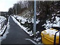 Path at Mount Florida railway station