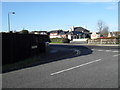 Looking from Queens Close across St Peter