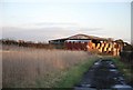 Farm track leading to Burts Farmhouse