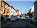 Looking up Crindau Road, Newport