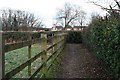 Footpath behind Sancroft Avenue