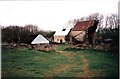 Abandoned buildings at Gotherington Farm