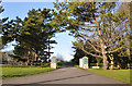 Entrance gate to Fonmon Castle - Fonmon