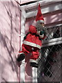 Hanging Santa, Ford Hill, Plymouth