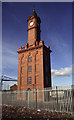 NZ5020 : Clock tower, former dock offices, Middlesbrough by Chris Allen