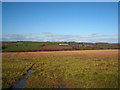 Field of stubble at Durgan crossroads