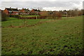 Modern housing in Inkberrow