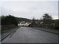 Bridge over South Cornelly by-pass.