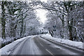 Bonnetts Lane in the snow