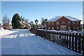 St Wulstans Drive in the snow