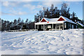 NH9023 : Clubhouse, Carrbridge Golf Course by Dorothy Carse
