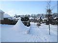 Snowman in Chestnut Avenue