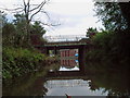 Basingstoke Canal Approaching Ash Road Bridge