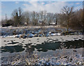 Winter view across the river