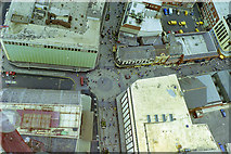 SD3036 : Looking down from Blackpool Tower, 1984 by Robin Webster