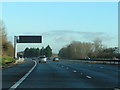 Sign not in use on the northbound M5 near Taunton