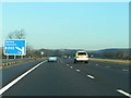 M5 northbound approaching junction 20