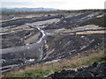 North side of Newbridge ball clay quarry