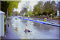 A23 closed by floods, November 2000