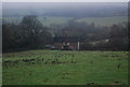 Looking towards Halsway Cottage