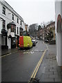 Colourful van at the bottom of Arundel High Street