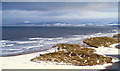 Snow on the Sand Dunes at Lossiemouth